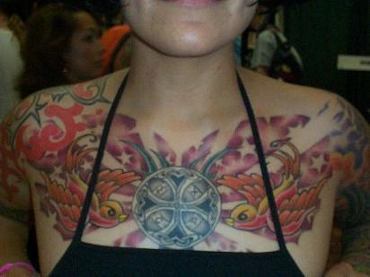 spiderman chest tattoo. Chest Tattoos