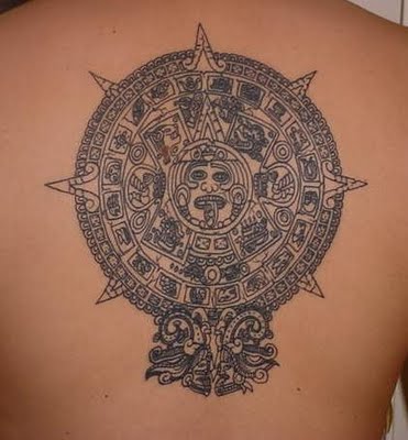 Nice collection of top notch quality Aztec tattoo artwork designs